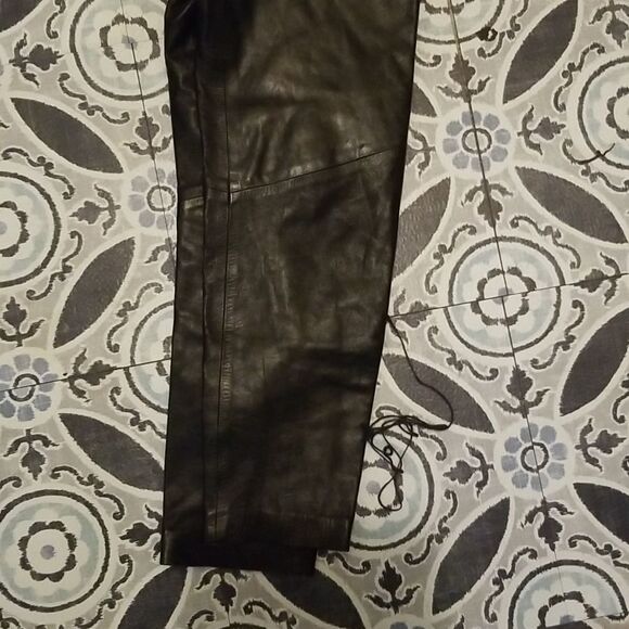 VINTAGE Leathet Arrow john Michael  pants - Picture 3 of 7